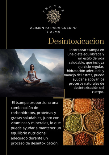 Comida De Supervivencia, Tsampa, Senderismo, Camping 960 Gms