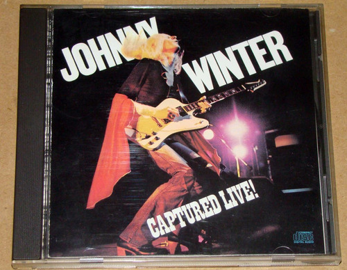 Johnny Winter Captured Live Cd Usa / Kktus 