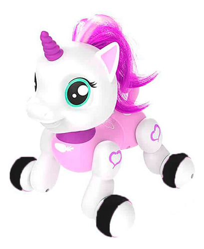 Unicornio Pony Robot Control Remoto Sonidos Y Movimiento