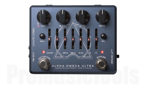 Pedal Darkglass Alpha Omega Ultra Preamp Para Bajo