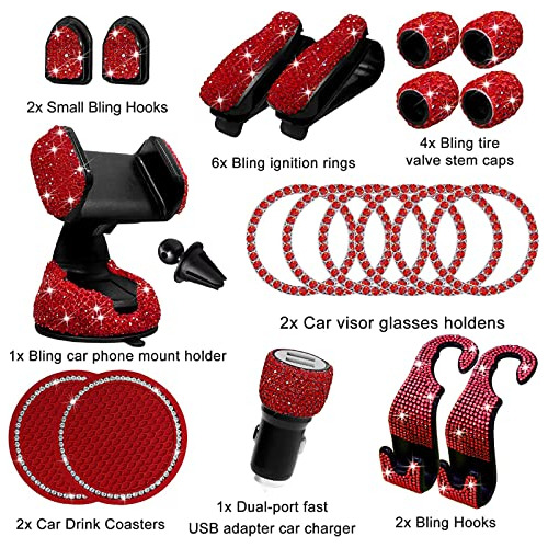 Accesorios Automóvil Mujeres, Soporte Teléfono De Coc...