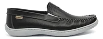 Comprar Zapatos Mocasines Náuticos Cuero  Marrón Azul Negro Suela
