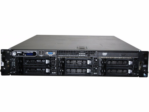 Servidor Dell Poweredge 2950 2 X Xeon 6 X 146gb 15k Sas 8 Gb