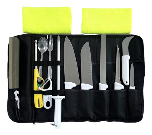 Estuche Kit Cuchillos Profesional 16 Pz