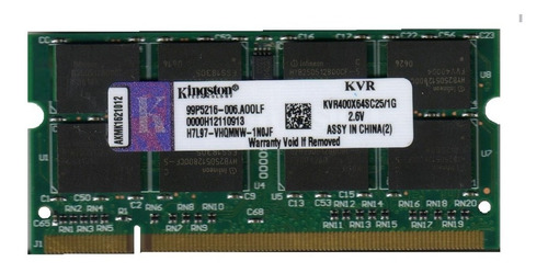 Memoria Ram Ddr- Pc3200-400 Cl3 Laptop