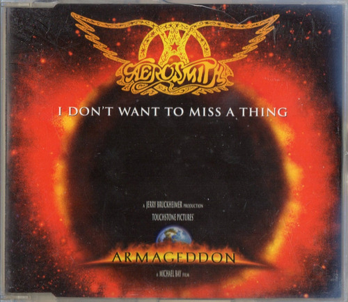 letra aerosmith armageddon i dont want to miss a thing
