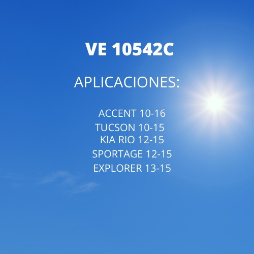 Válvula De Control Compresor A/c Kia Rio 12 13 14 15 16 17