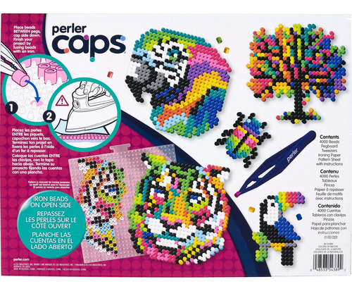 Perler Caps Colores De La Naturaleza (tapas Completas)