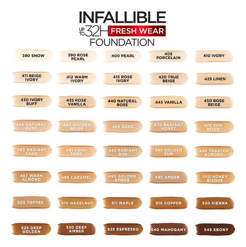 Loreal Paris Infallible Base Maquillaje Beige Intenso 420