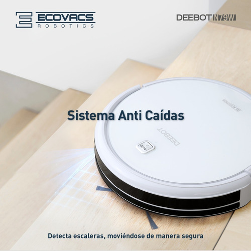 Imagen 5 de 10 de Robot Aspiradora Ecovacs Deebot N79w Con Wifi Y Autorecarga