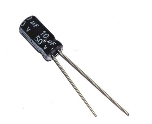 Pack X10 Unidades Condensador 10uf 50v 105c 5 Mm X 11 Mm