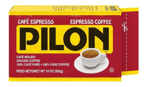 Pilon Café Molido Tipo Espresso 2 Pack