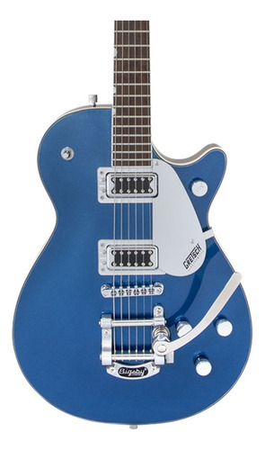 Guitarra Gretsch Electromatic G5230t Jet Ft Azul Diestro Aleutian Blue Nogal Negro