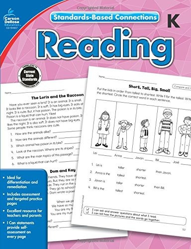 Reading, Grade K (standardsbased Connections)