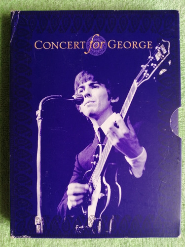 Eam Dvd Doble Concert 4 George Harrison 2002 Ex The Beatles