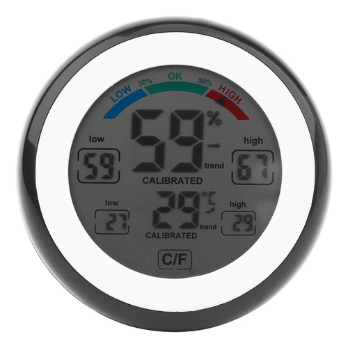 Termómetro Digital De Temperatura Con Pantalla Lcd Creativa,