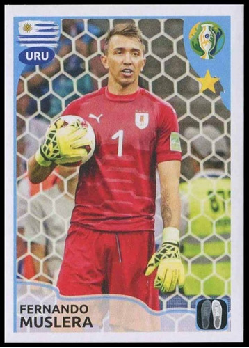 Lámina Álbum Copa América Brasil 2019 / Fernando Muslera 328