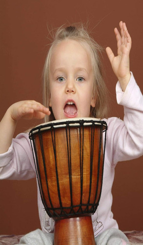 Tambores Djembe Drum Djembe Es Un Tambor De Copa Cubierto De