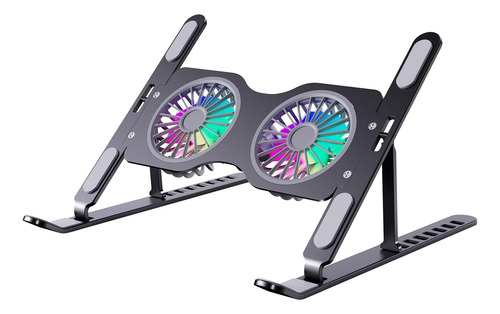 Soporte Para Portátil Con Ventilador Para Escritorio, Soport