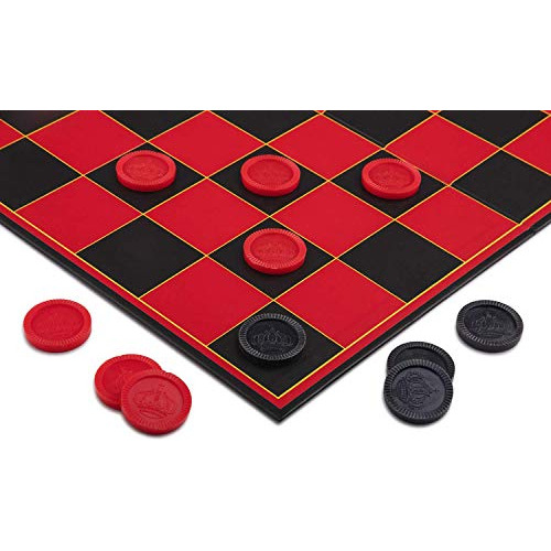 Checkers Board For Kids  Fun Checkerboard Game For Boys And