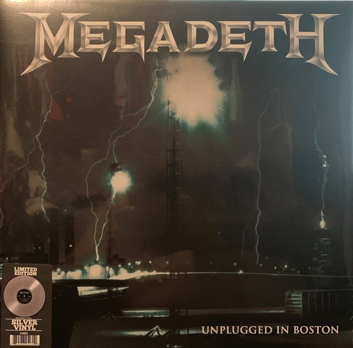 Vinilo Megadeth Unplugged In Boston - Disco Transparente