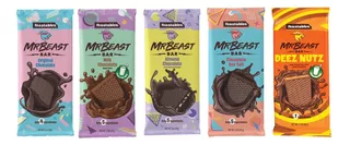 Mrbeast Chocolate Bar Pack Surtido (5 Piezas)
