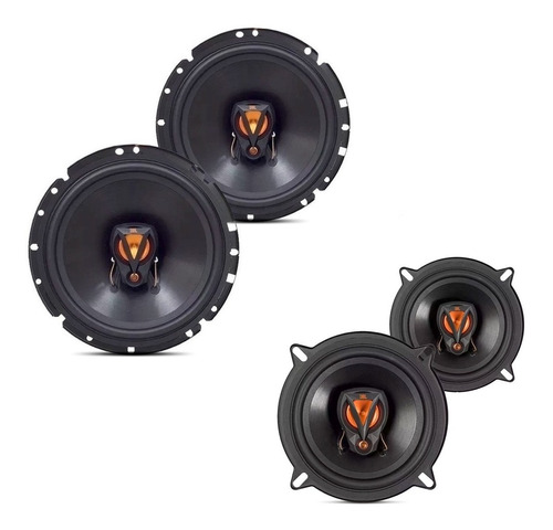 Kit 4 Alto Falantes Selenium Jbl 200w Gol G5 G6 G7 4 Portas