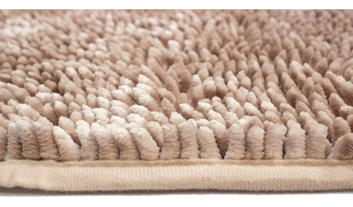Imagen 4 de 6 de Tapete De Baño Tipo Micro Fibra 57 X37 Cms. Muy Suave
