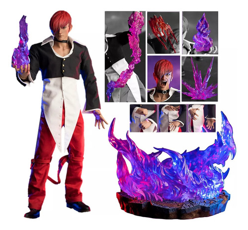 Boneco The King Of Fighters Iori Action Figure Terry 1/6 Mai