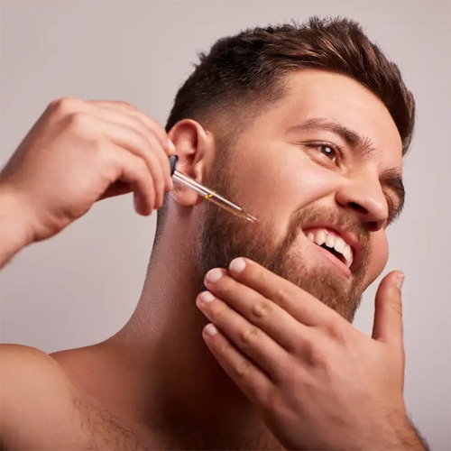 Imagen 3 de 10 de Aceite Esencial Crecimiento Barba Y Bigotes 30ml Super 8