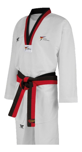 Uniforme Taekwondo Dobok Fighter Economico Cuello Poom Tusah