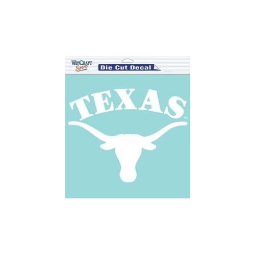 Calcomanía Troquelada Texas Longhorns Del Salón De Fa...