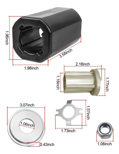 Kit De Cubo De Apoyo Kit De Cubo De Hélice De Botes Kit De R