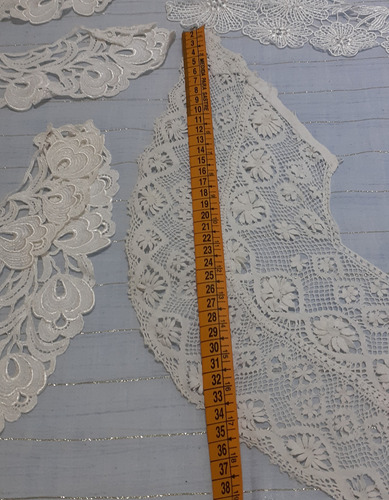Antiguos Cuellos Para Vestidos O Blusas (lote De 4) (Usado)