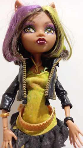 Monster High Clawdeen Wolf New Scaremester Wave 1 + Diário