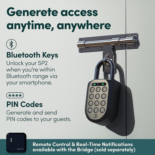 Nuevo Smart Padlock 2 (sp2), El Candado Inteligente Más Resi