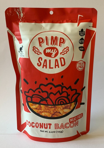 Imagen 2 de 7 de Value Pack Coconut Bacon 125g + Cashew Parm Cheez 20g Vegano