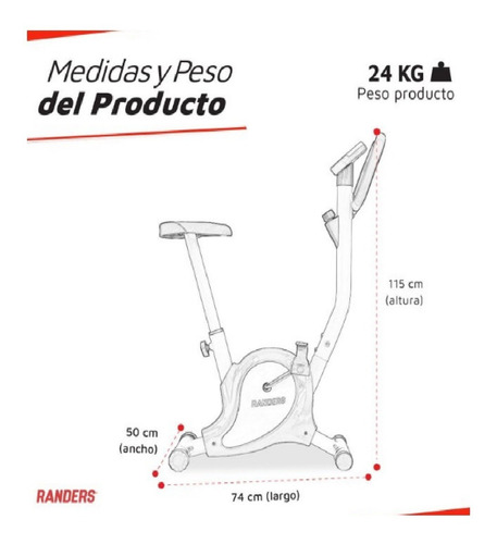 Imagen 6 de 8 de Bici Vertical Arg-134- Randers
