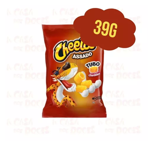 Salgadinho Cheetos Tubo Queijo Cheddar 40g