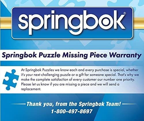 Springboks Puzzle De 1000 Piezas Pueblo Navideño - Fabricado