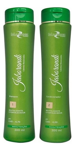 Kit Antiqueda Shampoo + Condic + Mascara Jaborandi Mairibel