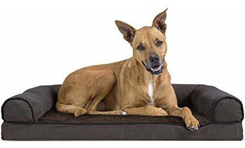 Cama Para Perros Furhaven Sofá Terapéutico Estilo Tradicio