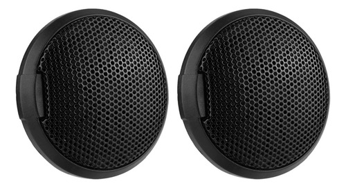 Altavoz Para Automóvil Negro De 80 W, Redondo, Autoadhesivo