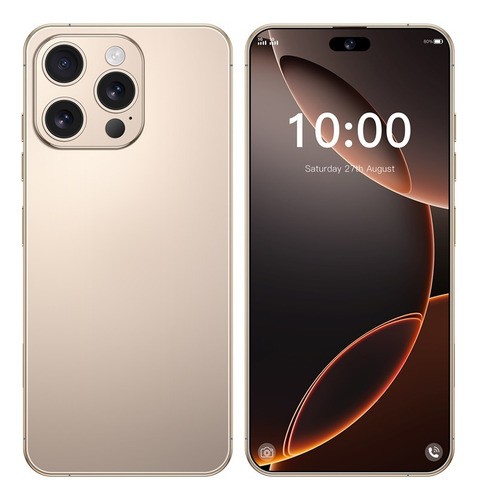 A Smartphone Gama Alta I16 Pro Max De 7.6 Pulgadas Con