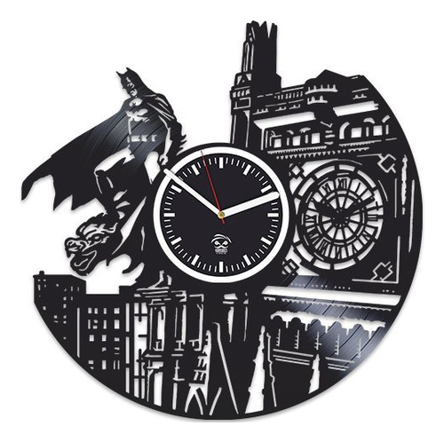 Reloj De Pared De Vinilo Batman Vuelve Ciudad Gotham El Mejo