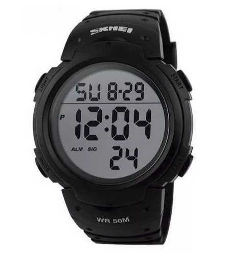 Skmei 1068 - Deportivo Casual Sumergible Alarma Cronometro