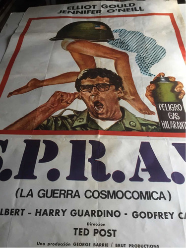 Poster S.p.r.a.y -elliott Gould Jennifer O´neill-1975 Orig