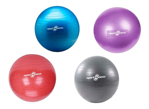 Imagen 3 de 4 de Balón Pilates Yoga Terapia Pelota Gimnasio 75 Cm Abdominales