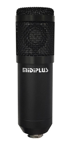 Imagen 7 de 10 de Kit Micrófono Condenser Cardioide Usb Midiplus Usb800 Negro