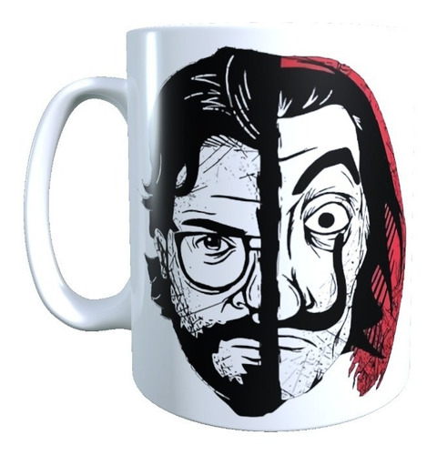 Taza La Casa De Papel, El Profesor, Tazón Alta Calidad